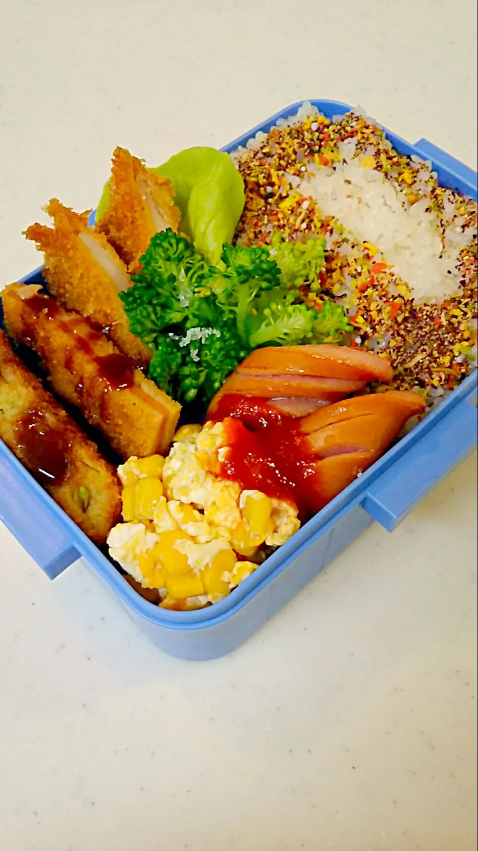 今日の長男部活弁当🍱🎵|Sayakaさん