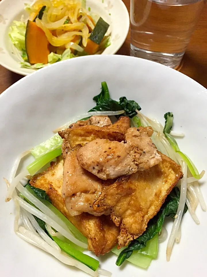 照り焼きチキン&厚揚げ|いちこさん