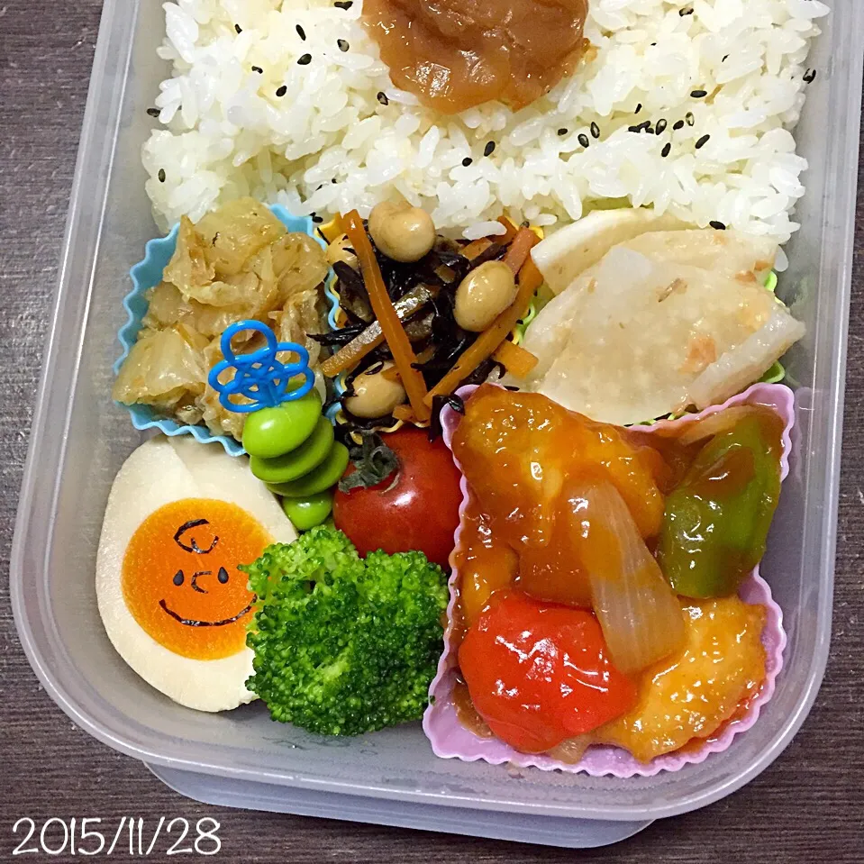 Snapdishの料理写真:11/28お弁当⚘ᗾᐝ|ふくろう女子さん