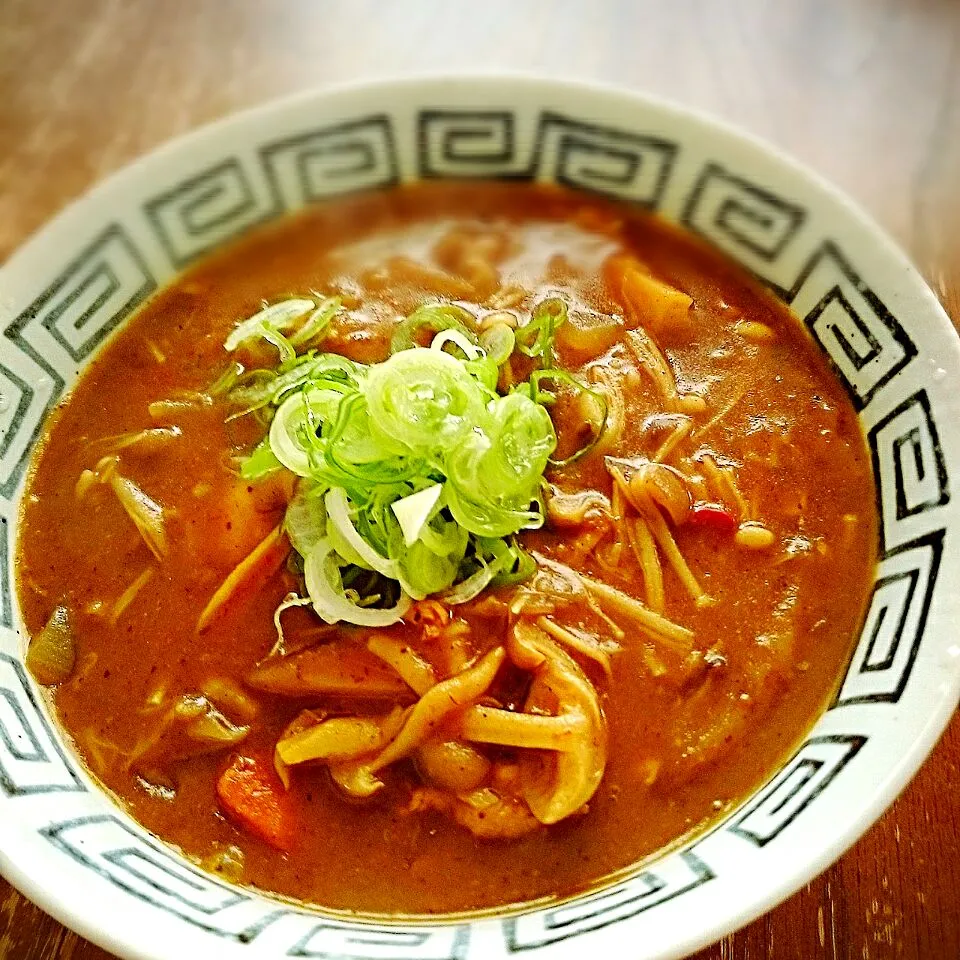 キノコカレーうどん|プチテンよすさん