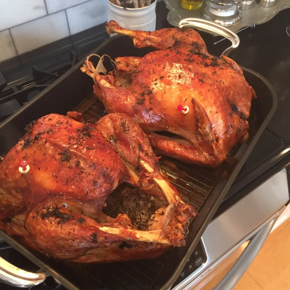 Thyme and Lemon stuffed Turkeys
Happy Thanksgiving!|K Goodnessさん