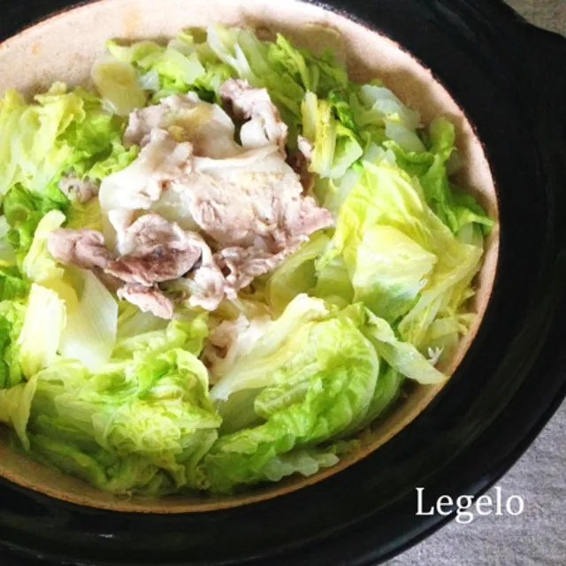 Legeloさんの味付けなし♪超シンプルで美味しい!白菜豚肉しょうが鍋 #レシピブログ #RecipeBlog|レシピブログさん