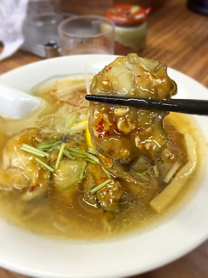 牡蠣しおラーメン牡蠣増し|がっし〜さん