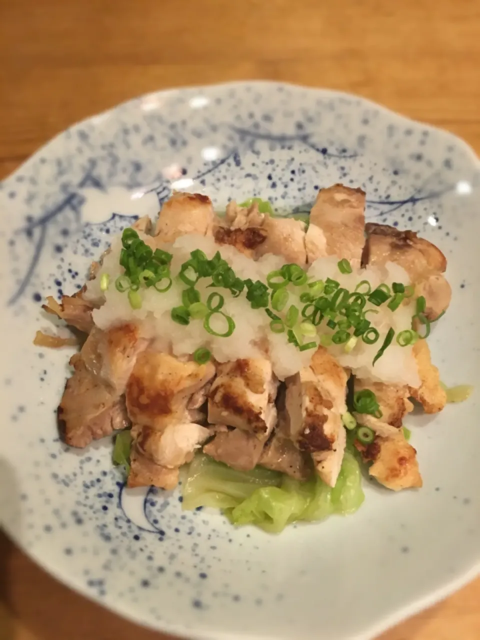 蒸し鶏のポン酢がけ|百武さくらさん