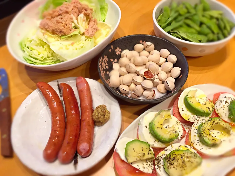 つまみな夕食。|りえさん