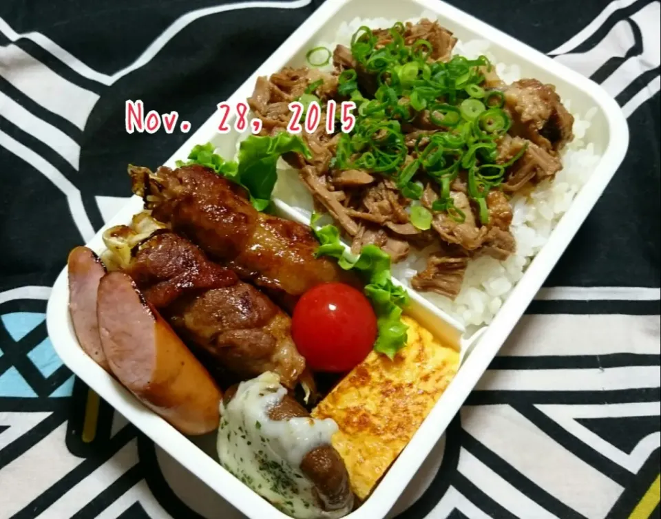 Snapdishの料理写真:2015/11/28　ダンナ弁当🍱|marikoさん