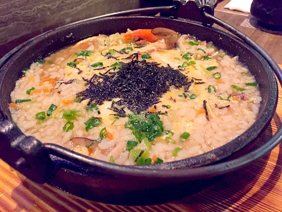 Japanese seafood congee|Sky Blueさん