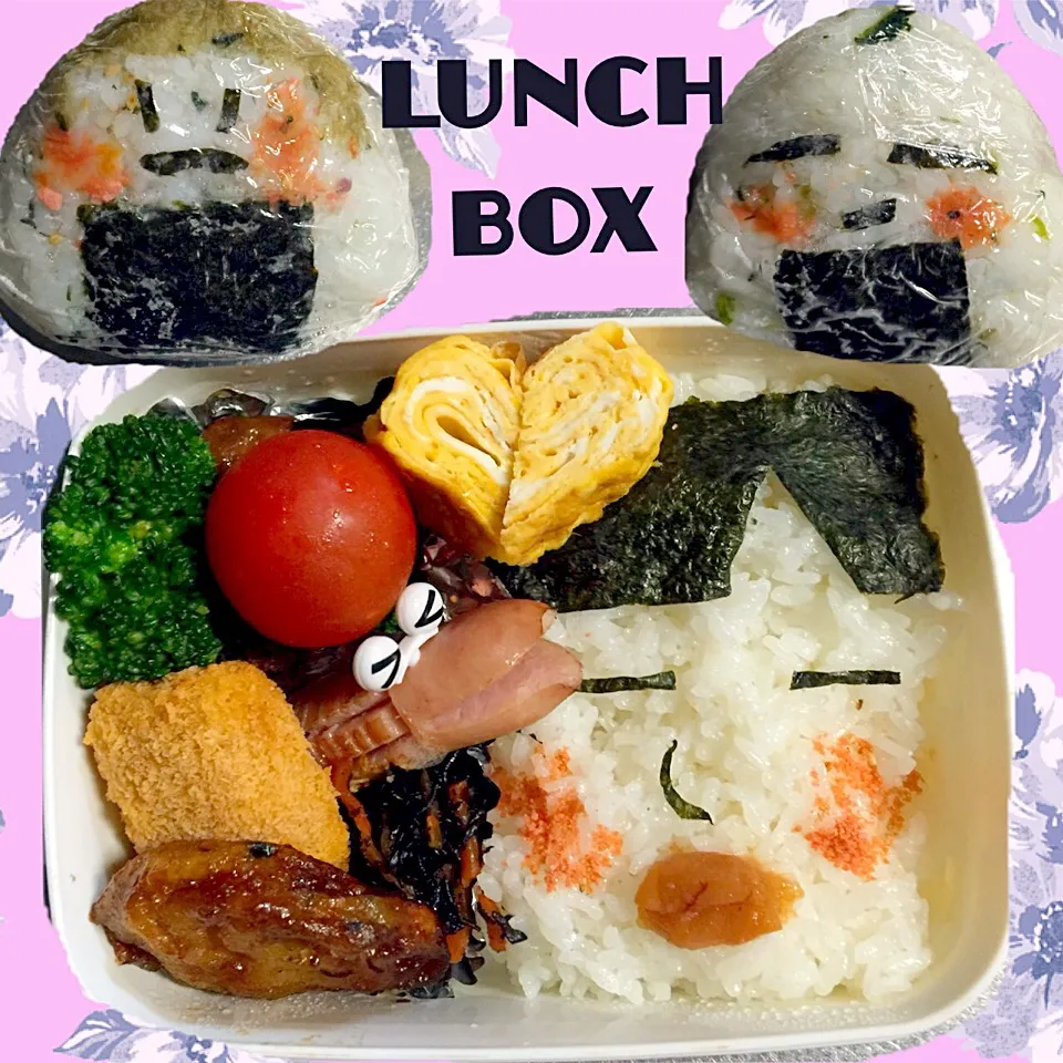 Snapdishの料理写真:息子弁当  夢子ちゃん|miyukiさん