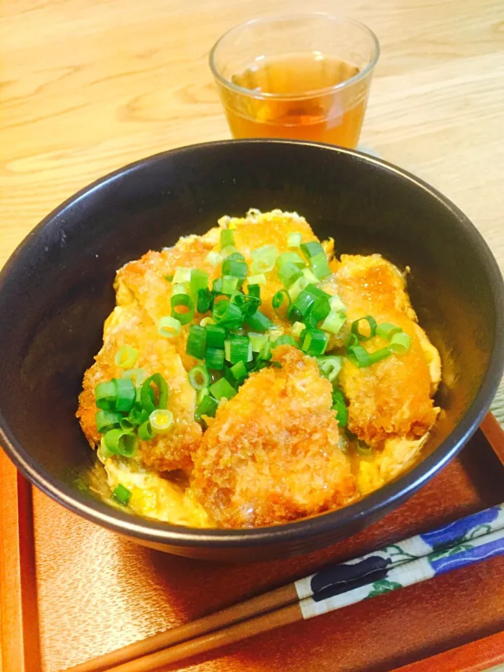 Snapdishの料理写真:カツとじ丼(*^_^*)|Kaoさん