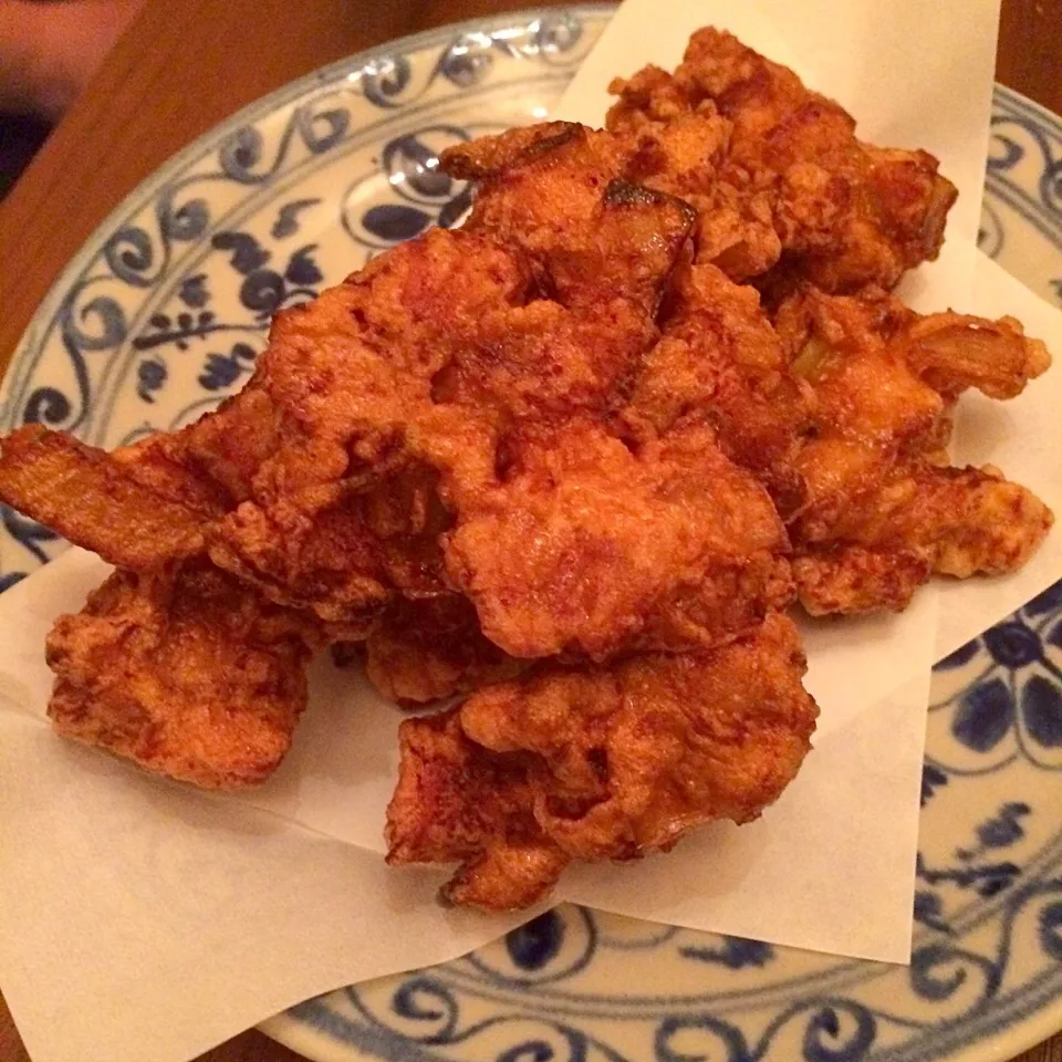 鶏胸と玉ねぎのうそっこ揚げ|マユマユさん