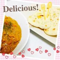 Snapdishの料理写真:バターチキンカレー|Terumi Itouさん