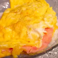 Snapdishの料理写真:Ham Omelette on rice :D|KHaylee09さん