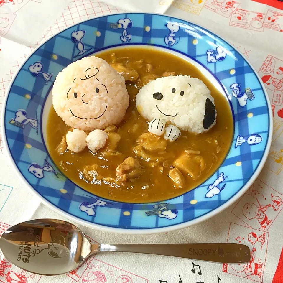 スヌーピー＆チャーリーブラウン デコカレー|namimoさん