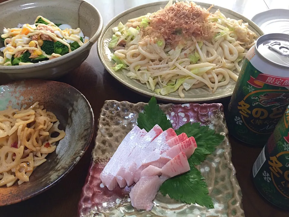 2015.11.29 焼きうどんランチ🍻🍻🍻|ゆみずさん