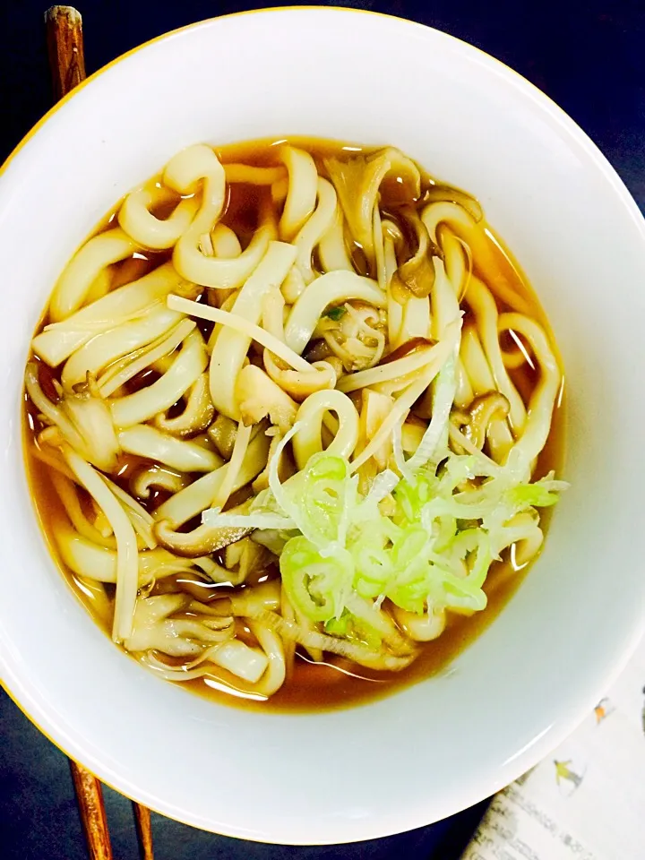 きのこうどん|あおいさん