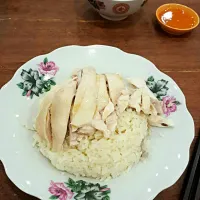 hainanese chicken rice
 #chicken|Crystalさん