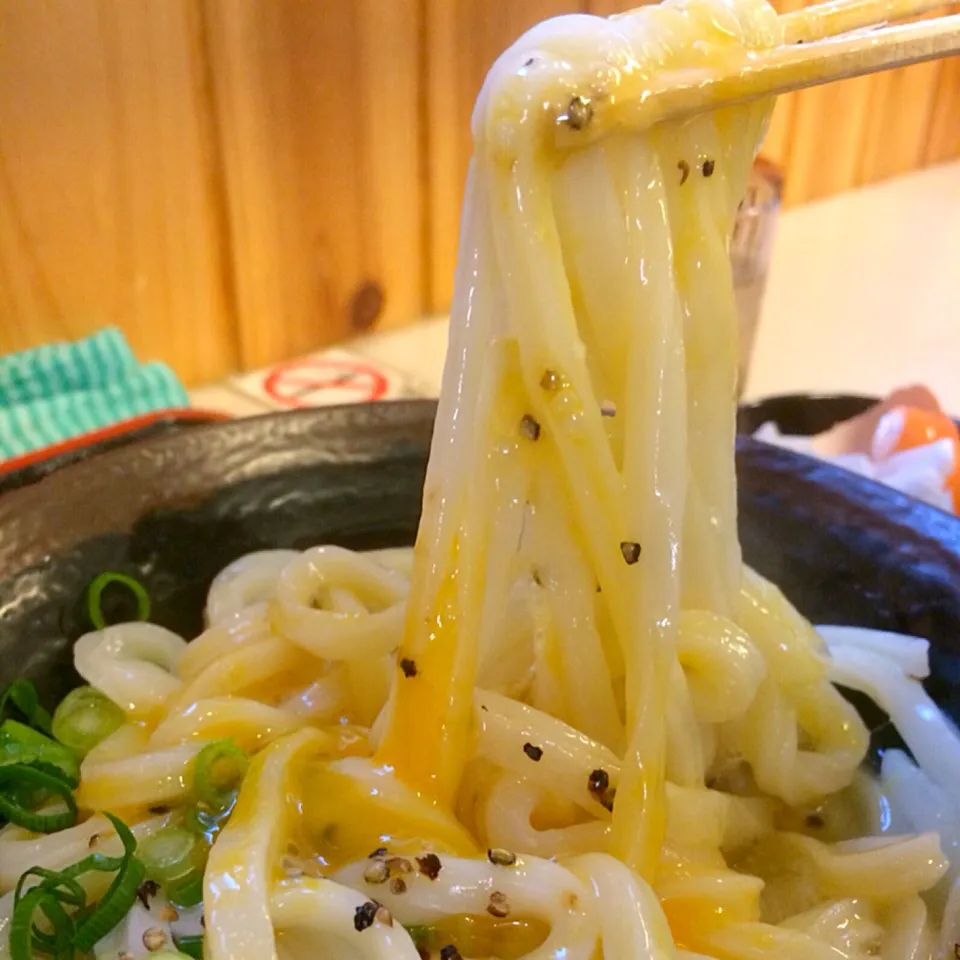 Snapdishの料理写真:釜バターうどん👍|梅花権現さん