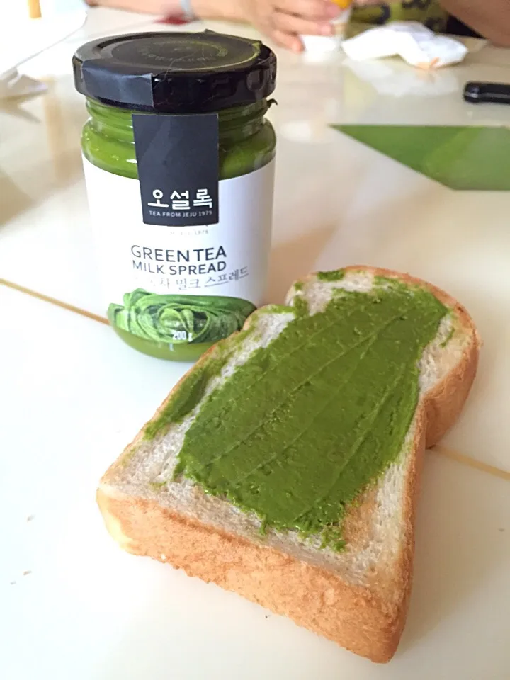 Toast w/ Green Tea Milk Spread|willklhさん