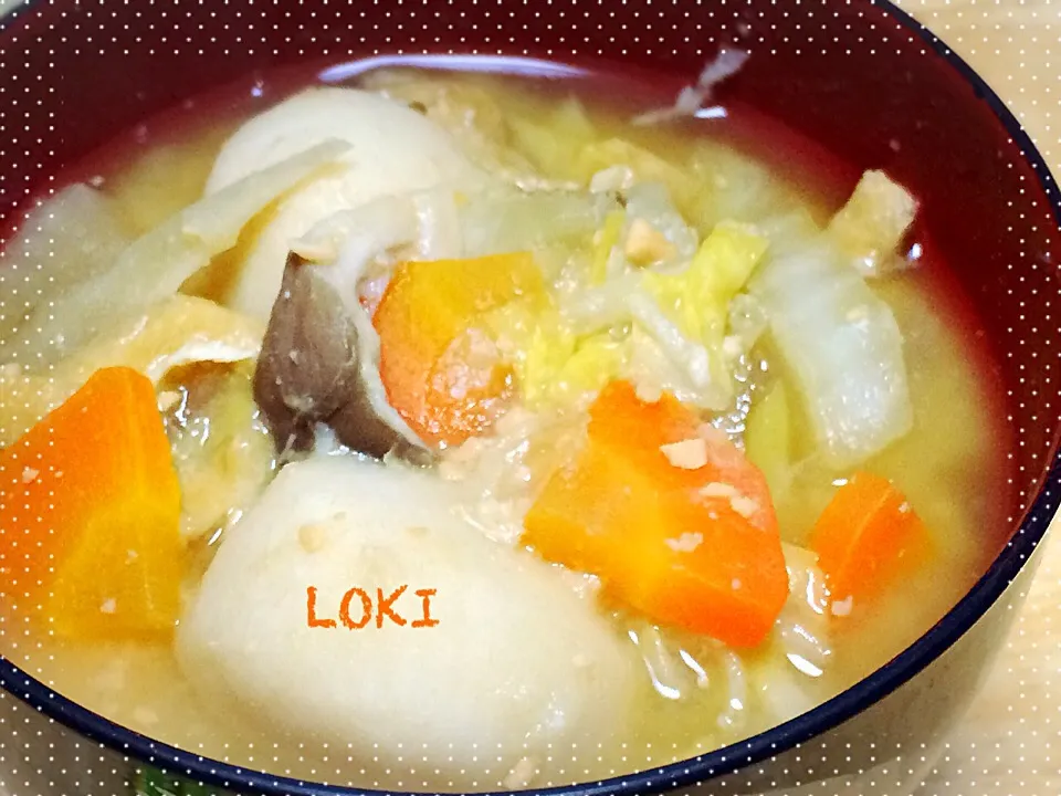 宮城 味噌風味芋煮🍲|LOKIさん