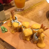 Snapdishの料理写真:Ebi Tempura Maki|lindsay placidoさん