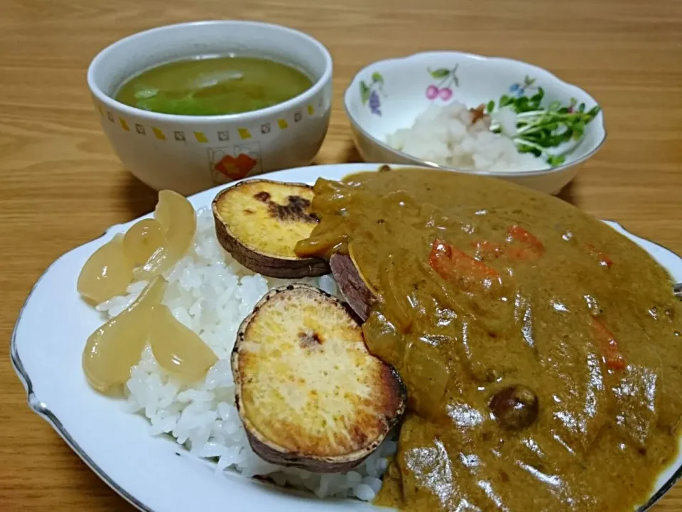 安納芋の牛乳カレー|Shinji Matsuokaさん