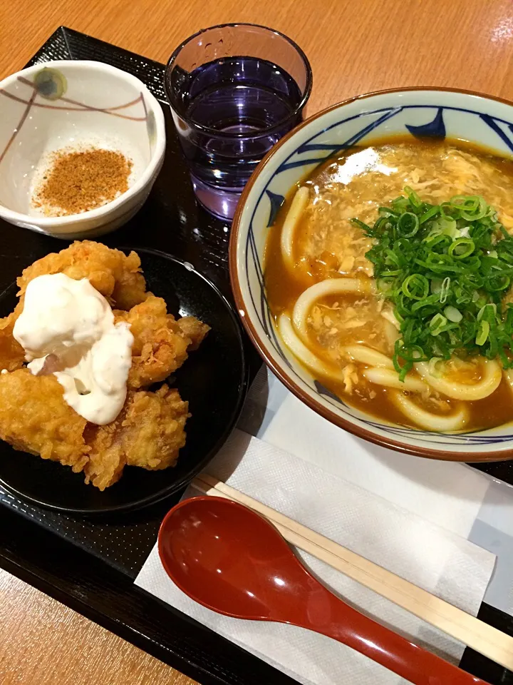 丸亀製麺 
鶏天あんかけカレーうどん|kattobiさん