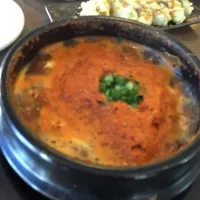 Seafood soondubu (spelling?) spicy. Heaven.|Maryann Strumanさん