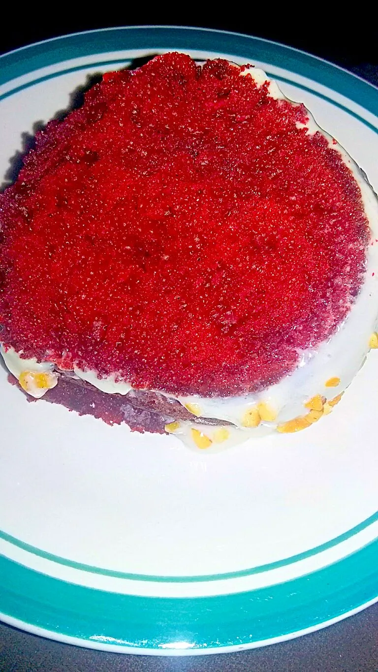 Red Velvet Cake with Cream Cheese Icing.|Juan Simmsさん