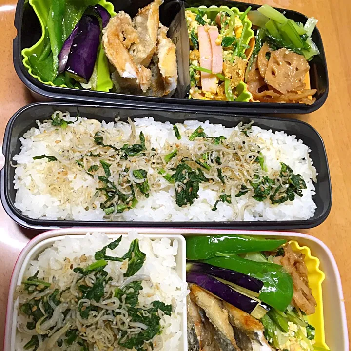 Snapdishの料理写真:鯵の竜田揚げ弁当|Sawaさん