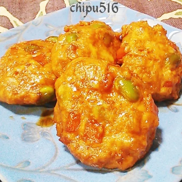 chipu516さんの簡単！ れんこんと野菜の鳥バーグ #レシピブログ #RecipeBlog|レシピブログさん