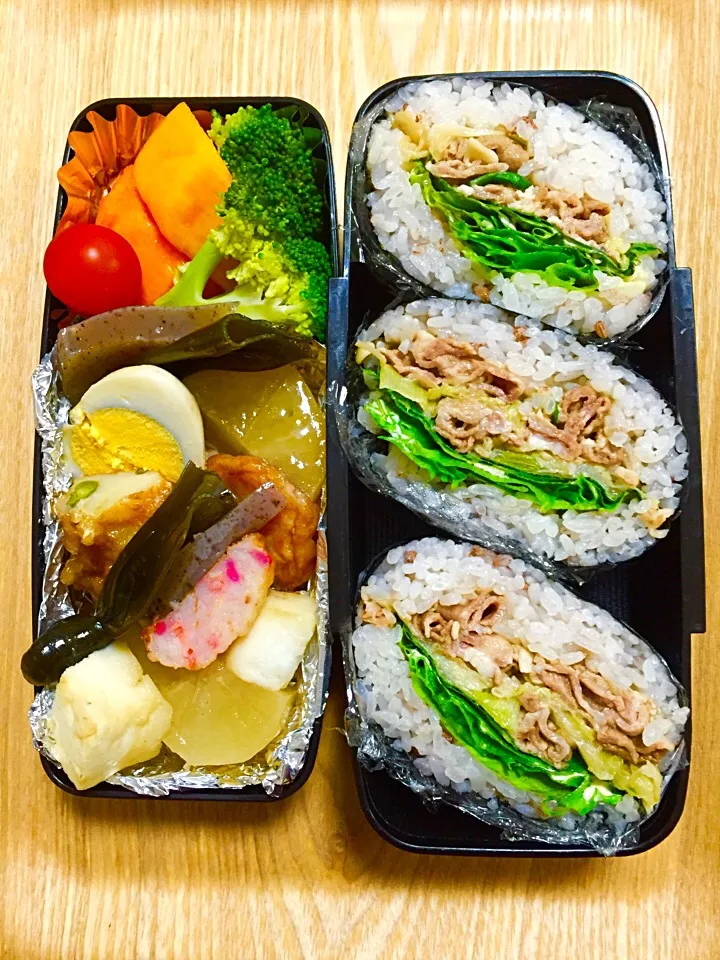 おにぎらず弁当|あつみんさん