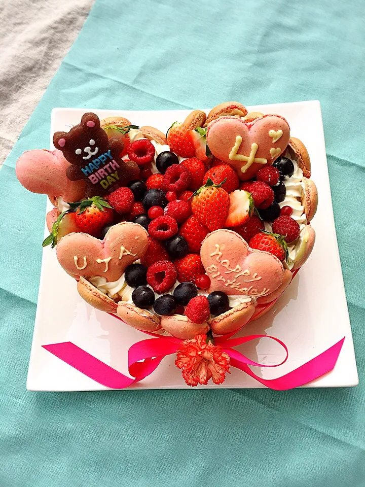 Snapdishの料理写真:Birthday cake|ひなうたさん