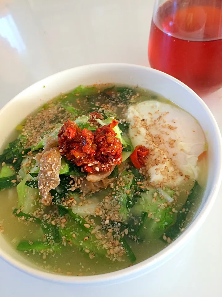 サッポロ一番塩ラーメンlunch♡2015/11/30|ちび太さん