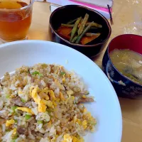 焼き豚チャーハン|さきさん