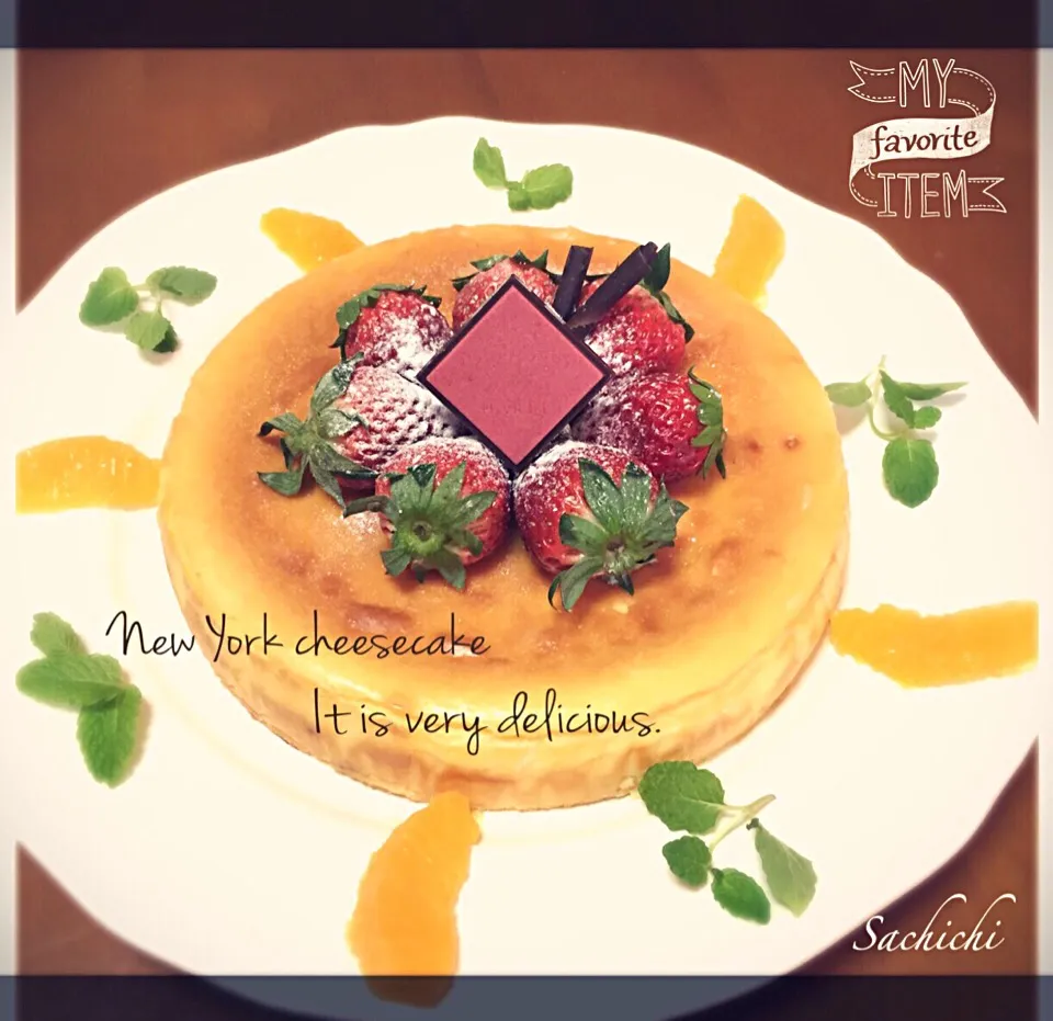 今日のおやつ💕
オレンジ🍊チーズケーキ|Sachichi♪さん