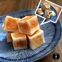 Snapdishの料理写真:ま公さんの料理・自分用お通しはんぺん焼ʕ-̼͡-ʔ