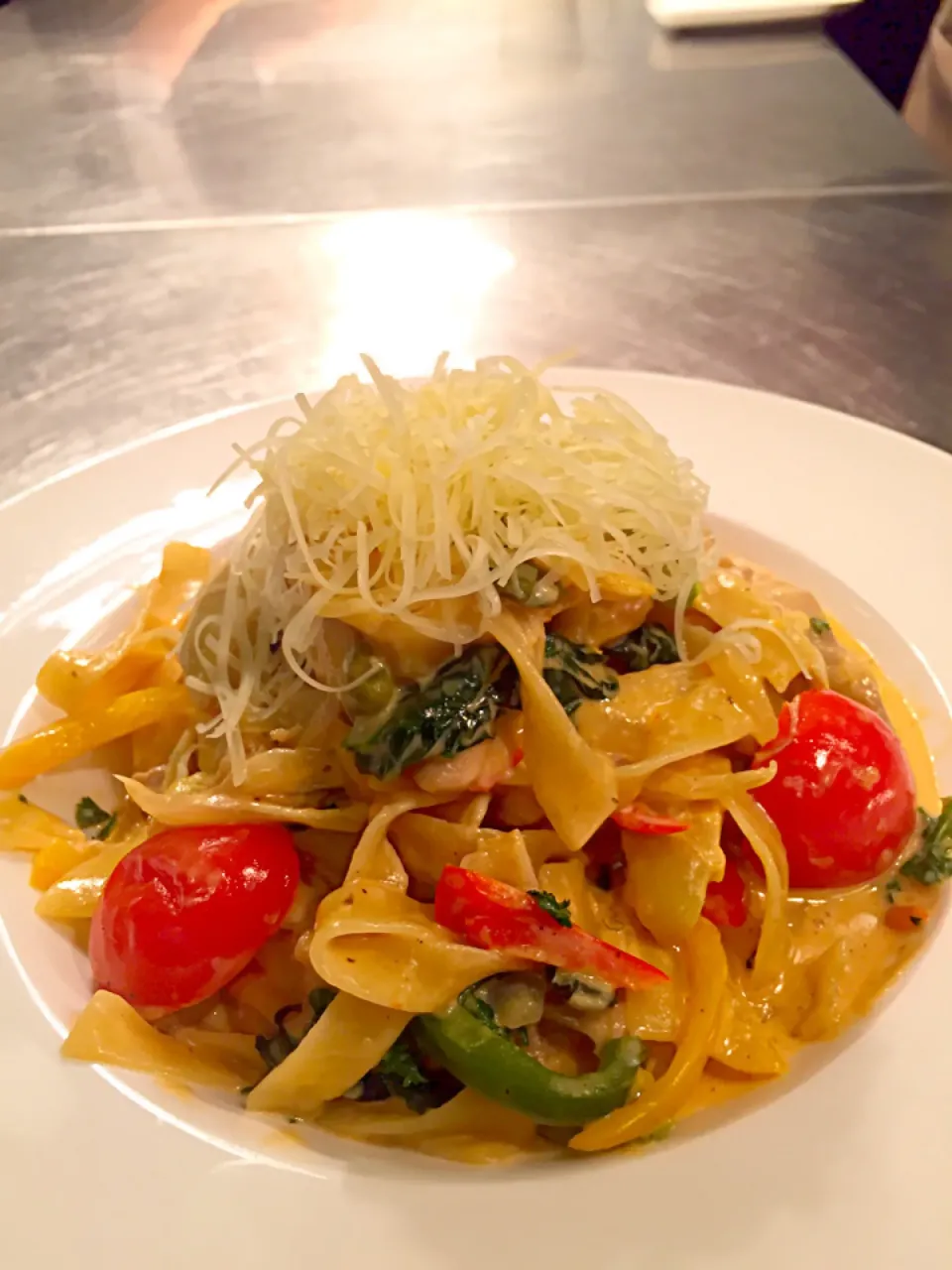 Chicken tagliatelle|Jargal Jiigeeさん