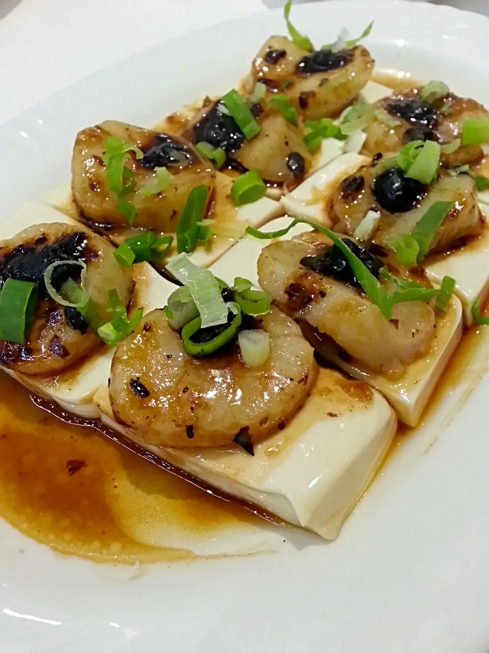 Steam scallops with organic tofu|Arthurさん