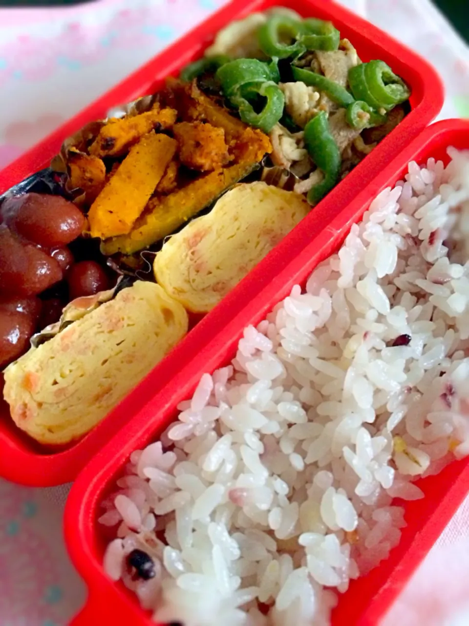 Snapdishの料理写真:研修の日のお弁当|Saoriさん