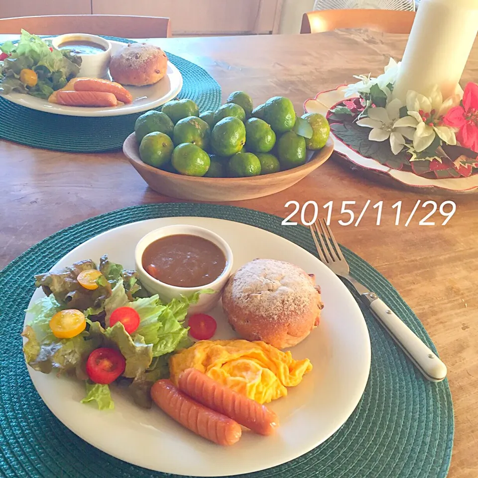 Snapdishの料理写真:朝ごはん 2015・11・29|ローゼルさん