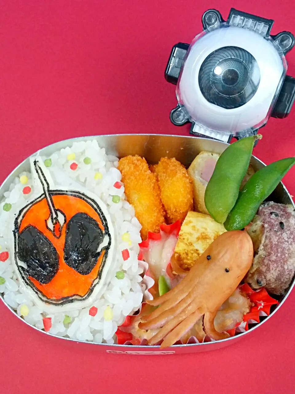 仮面ライダーゴースト👻弁当♪|どんよりーなさん