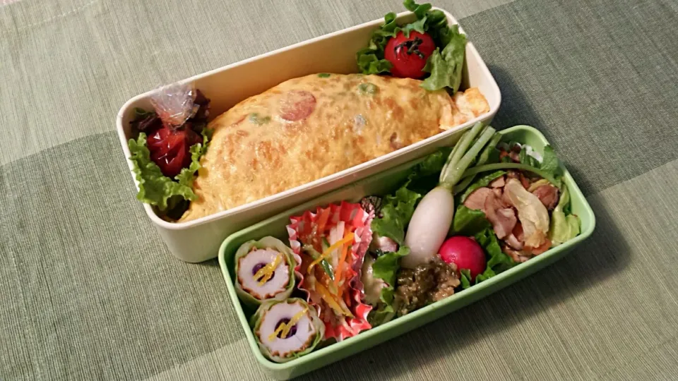 Snapdishの料理写真:12/1   主のお弁当|おちゃわんさん