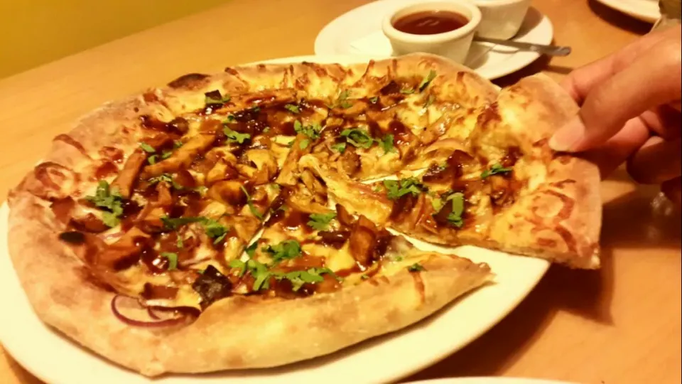 #Pizza  #Chicken #bacon|choco reynaさん