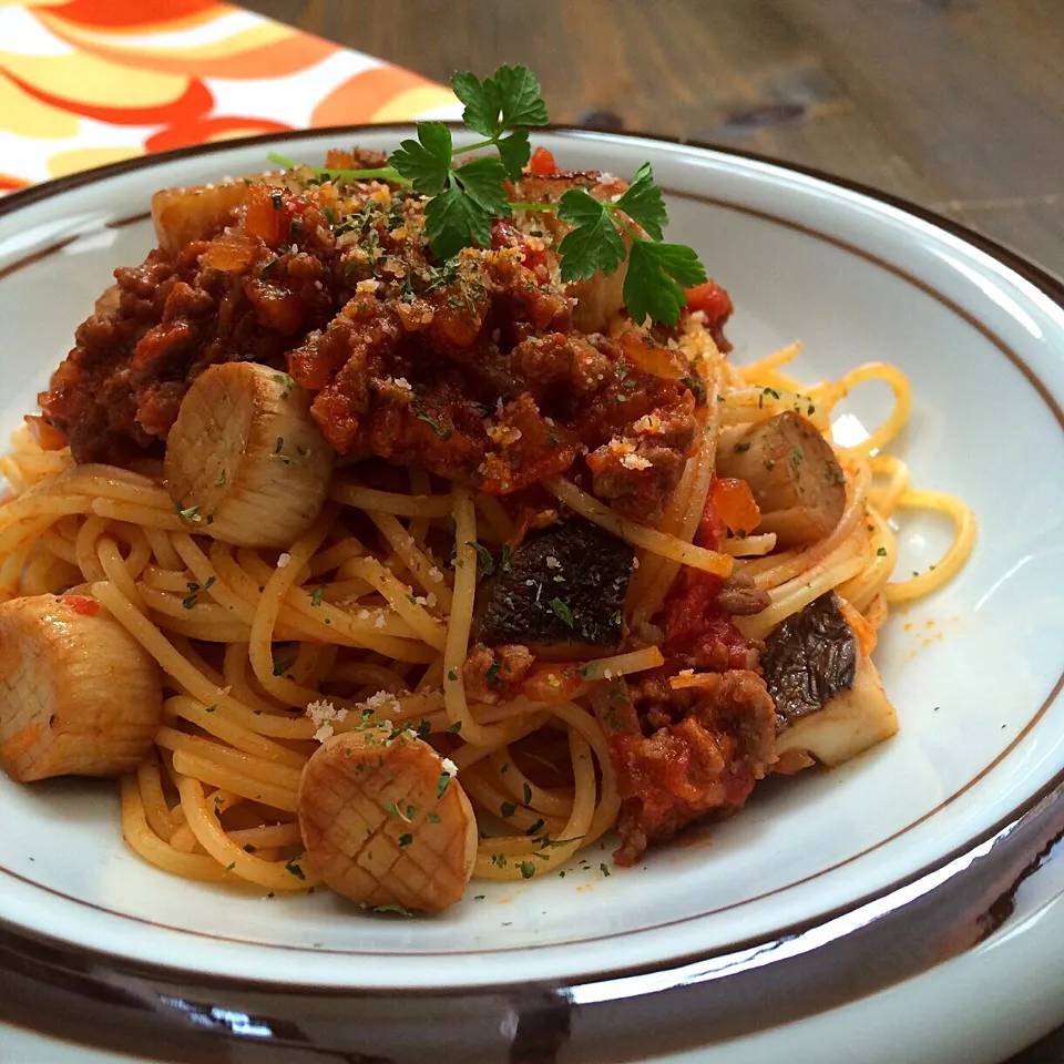 コーズの作り置きその3🍝ʕ-̼͡-ʔボロネーゼ|七海さん