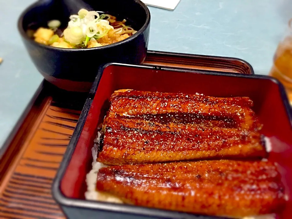 ☆今日の賄い☆ 12/1
うな重丼&かけそば|mamiさん