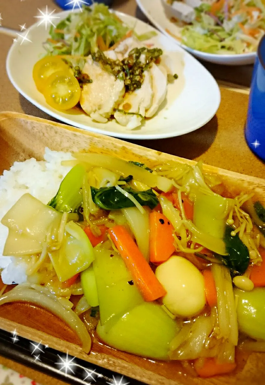 Snapdishの料理写真:晩ごはん🎵  2015.12.1|Naoさん