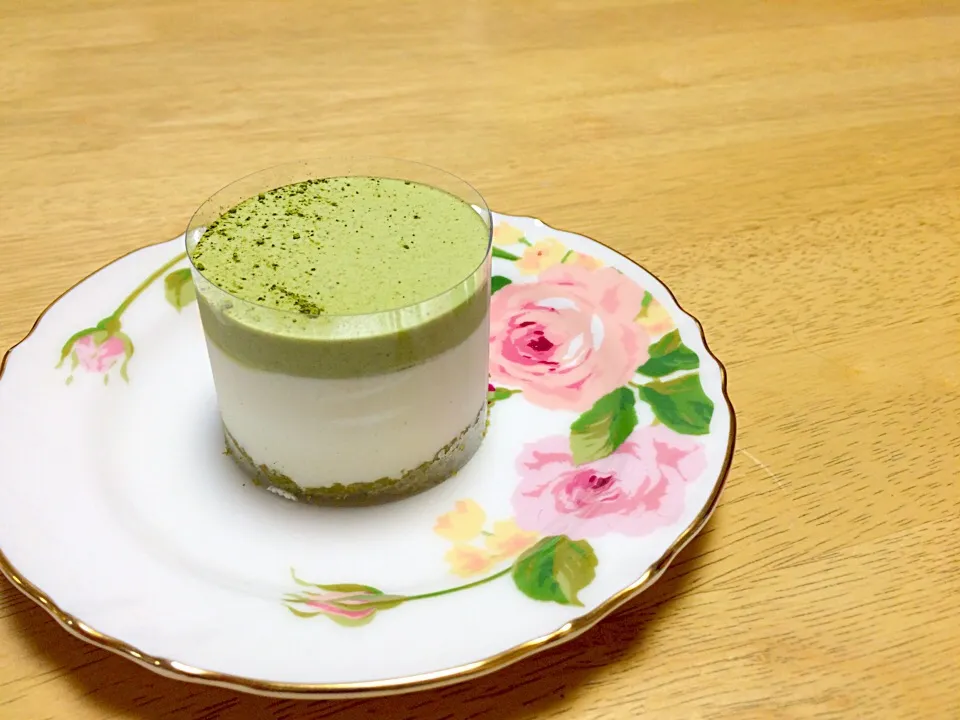 抹茶のホワイトチョコムースケーキ|KAWASAKI侑Jさん