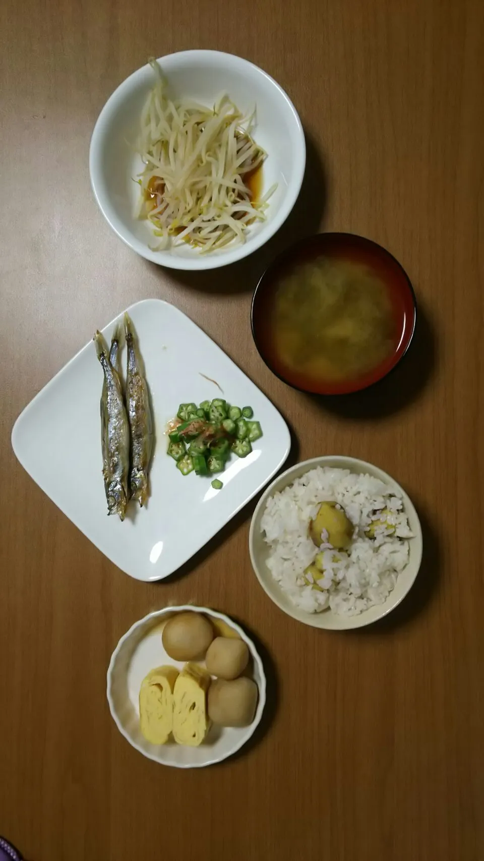 ししゃもとほくほく栗ご飯|70channelさん