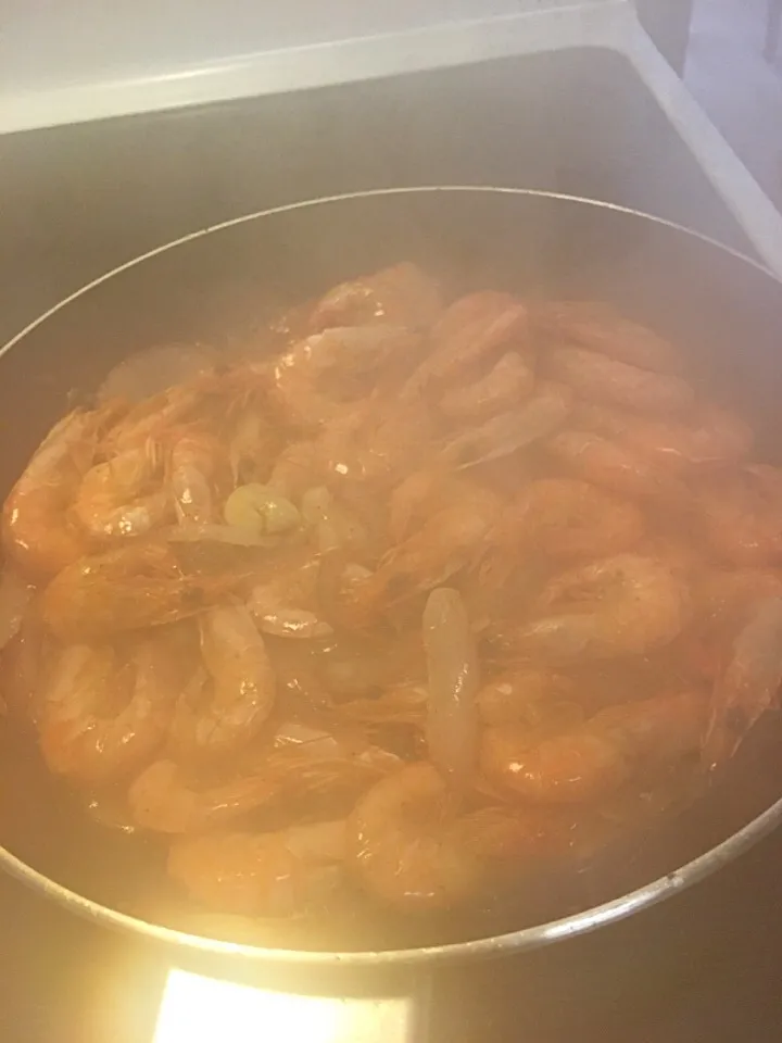 Shrimp Sautéed red onions and garlic. Thai sweet and spicy Shrimp|Dreskar July C. Omadtoさん