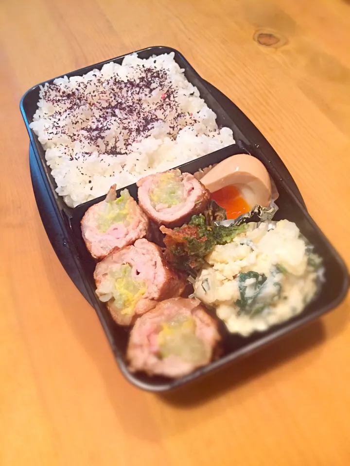 Snapdishの料理写真:白菜の豚肉ロール弁当🍱|meyou..さん